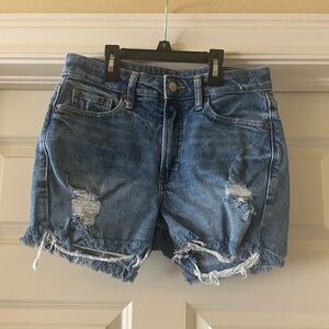 Women’s Distressed Jean Shorts